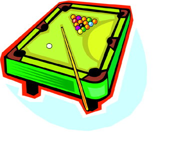 350x299 Pool Table Pictures Clip Art