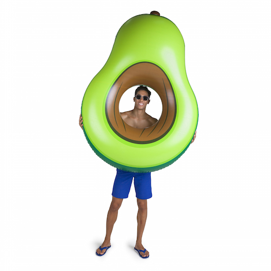 550x550 Giant Avocado Pool Float