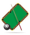 129x150 Billiard Ball In Flame Royalty Free Vector Clip Art Image
