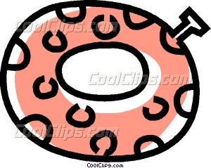 300x239 Pool Toy Vector Clip Art