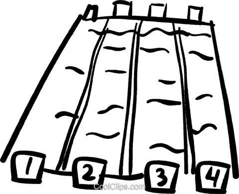 480x390 Swimming Pool Royalty Free Vector Clip Art Illustration Vc037026