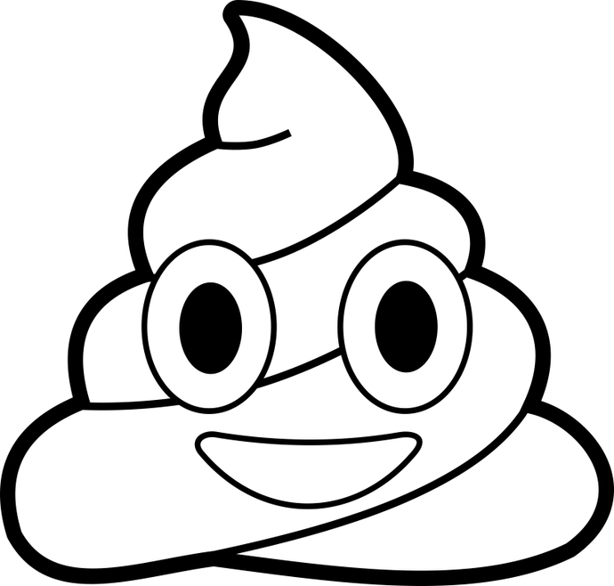690x658 Art Poop Emoji Clipart