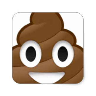 324x324 Poop Emoji Stickers Zazzle