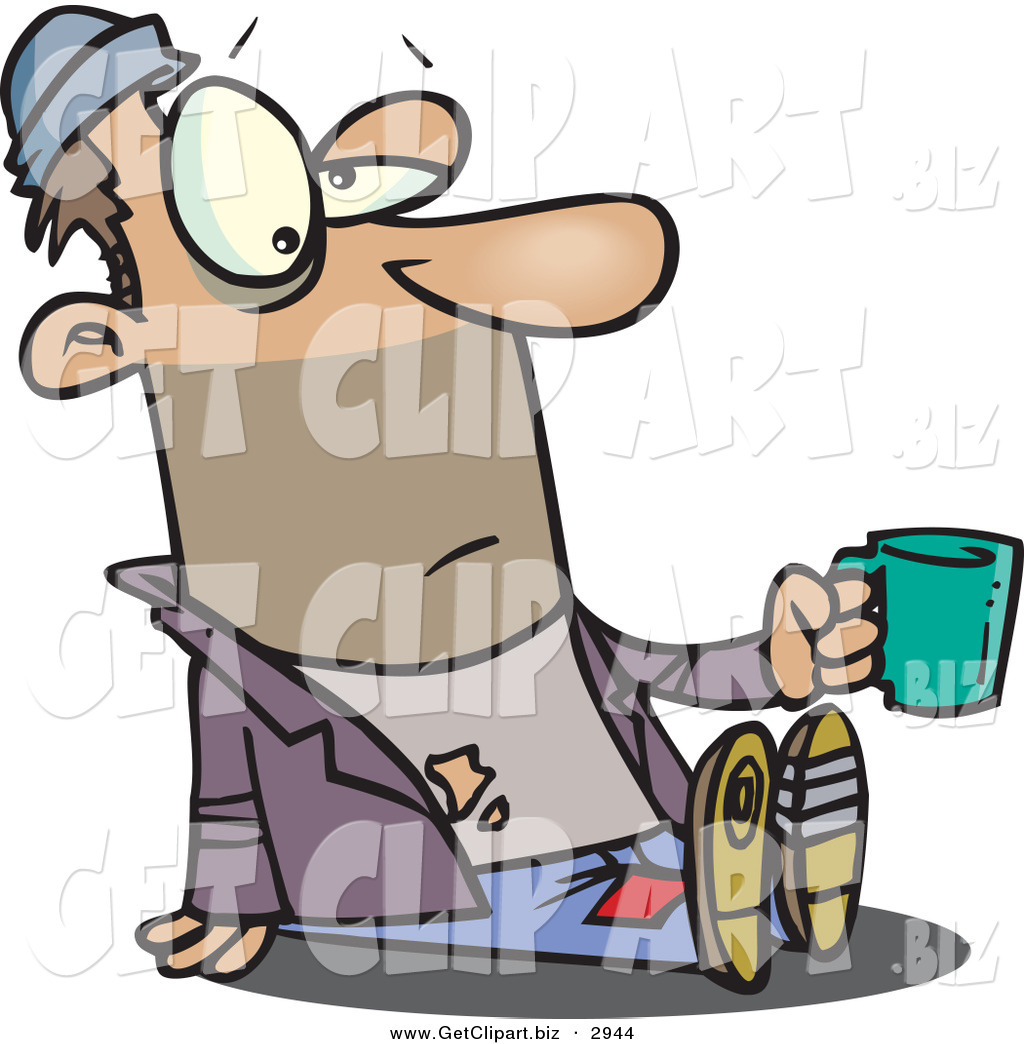 1024x1044 Homeless Man Clipart