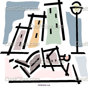 375x367 Homeless Man Clipart
