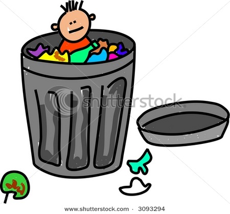 450x418 Poor, Unwanted Child, A Little Boy Thrown Out With The Trash