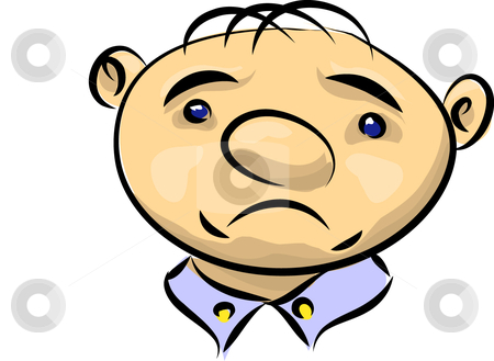 450x329 Sad Man Clipart