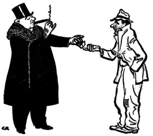 300x266 Man And Poor Man Clipart