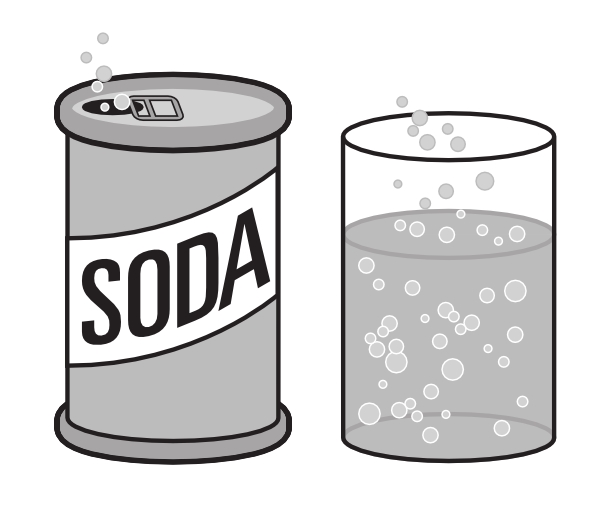 600x506 Soda Can Clipart Black And White Letters Example