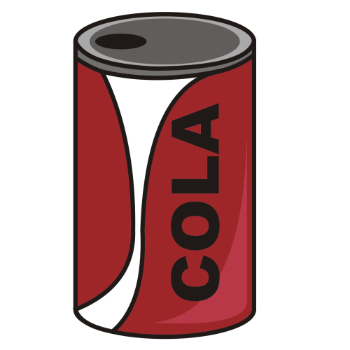 500x500 Can Clipart Coke