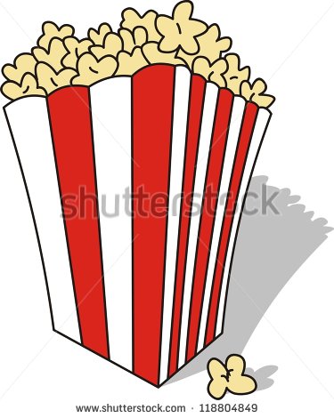 375x470 Popcorn Clip Art
