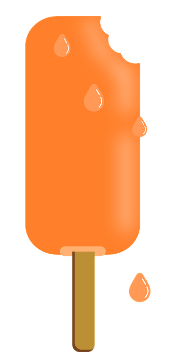 360x720 Popsicle Clipart Orange