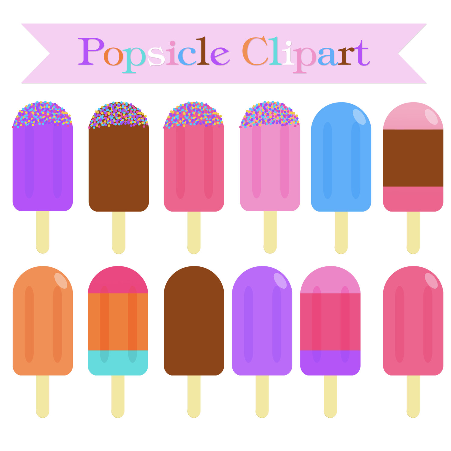 1500x1500 Sale! Popsicle Clipart
