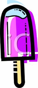 130x300 Purple And Blue Popcicle On A Stick