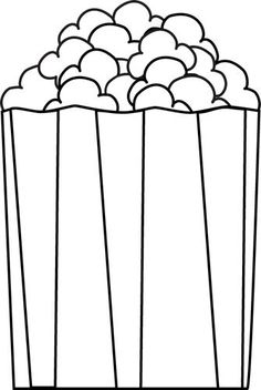 236x352 Popcorn Bucket Clip Art Food Popcorn Bucket