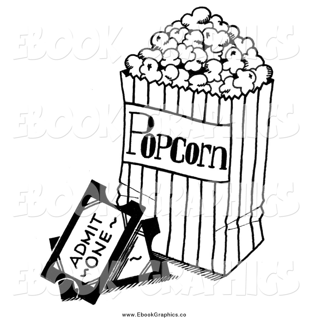 1024x1044 Popcorn Clipart Carnival Ticket