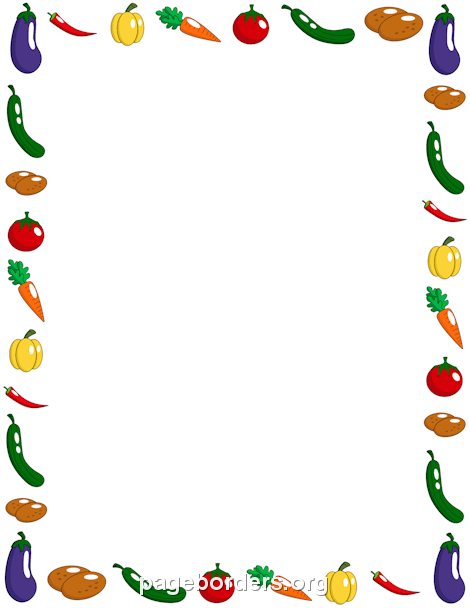 470x608 Free Food Borders Clip Art, Page Borders, And Vector Graphics