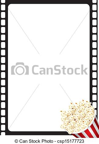324x470 Popcorn Clipart Border