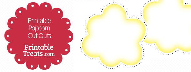 610x229 Printable Popcorn Cut Outs Printable