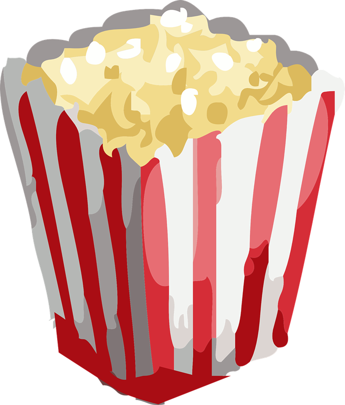 700x821 Free Popcorn Clipart