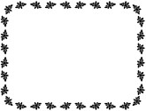 165x125 Black And White Halloween Border Clip Art Clipart Panda