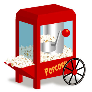 323x323 Popcorn Clip Art Free Clipart Images 3