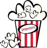 162x166 Free Popcorn Clipart