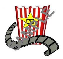 215x200 Popcorn Sign Clipart