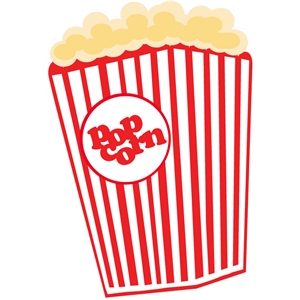 Popcorn Box Clipart | Free download on ClipArtMag