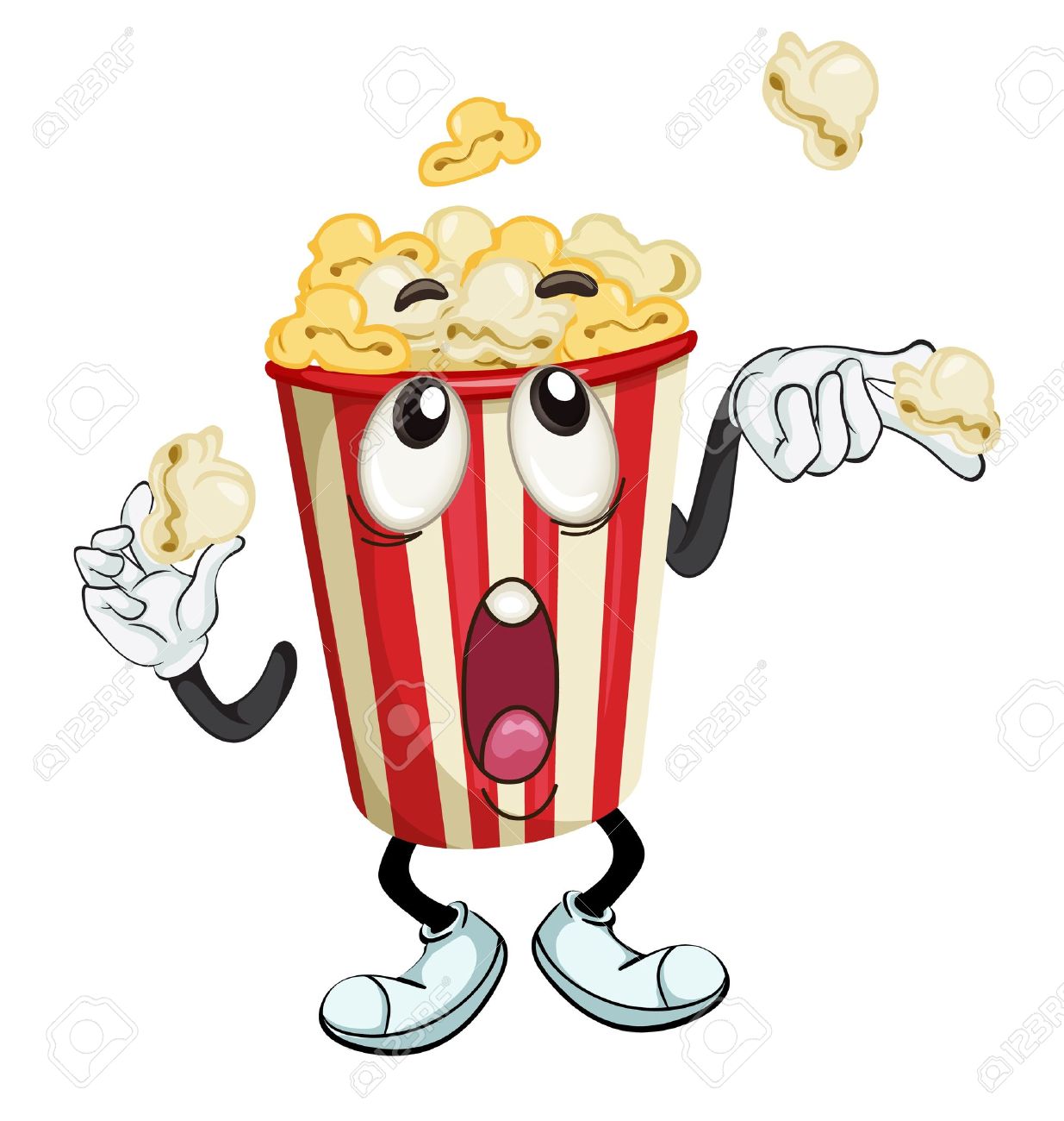 1235x1300 Cartoon Popcorn Info