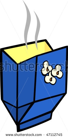 232x470 Popcorn Clipart Microwave Popcorn