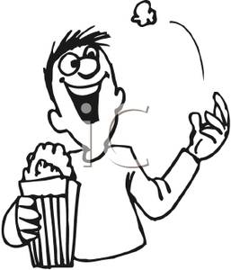 257x300 Popcorn Clipart Drawn