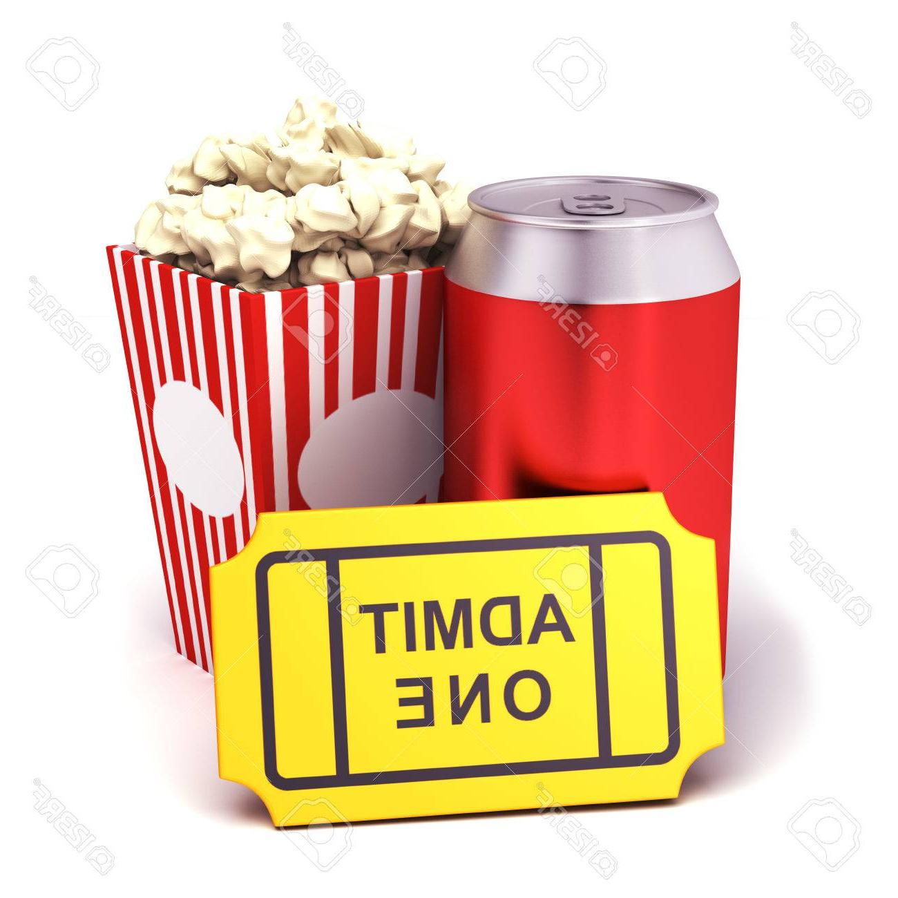 1300x1300 Top Soda Popcorn Stock Photo Design