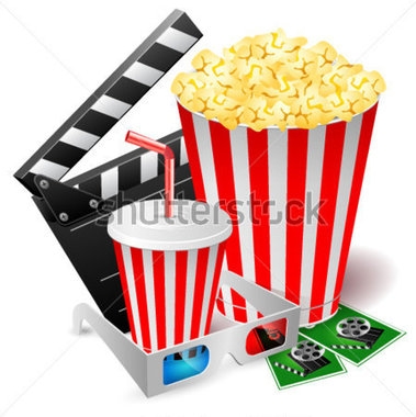 379x380 Kino Popcorn Clipart