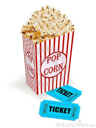 338x450 Popcorn Clipart Ticket