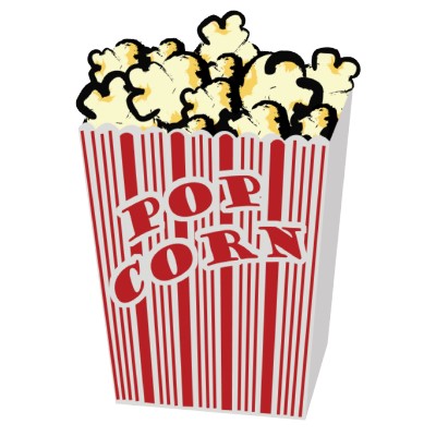 400x400 Popcorn Words Clipart Clipartix 2