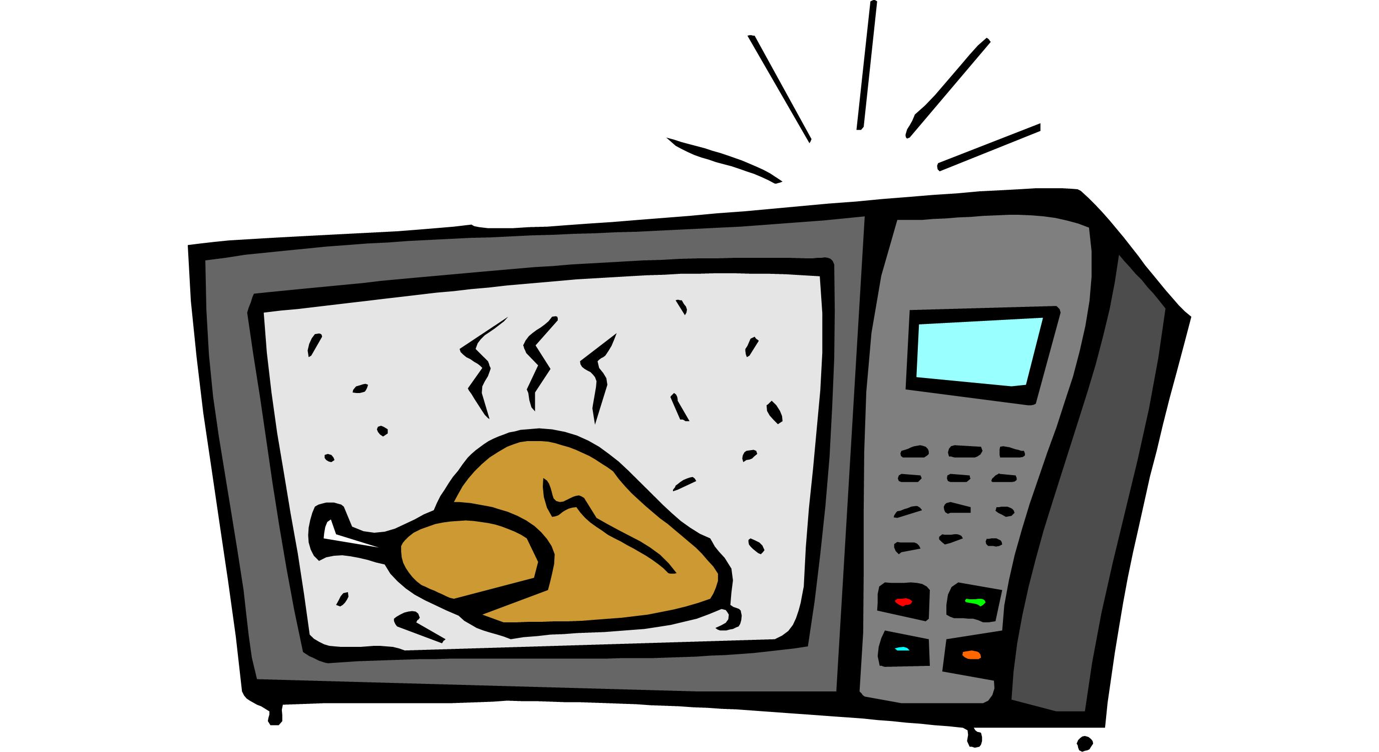2754x1502 Microwave Popcorn Cartoon Clipart