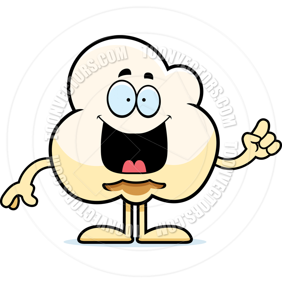 940x940 Cartoon Popcorn Kernel Idea By Cory Thoman Toon Vectors Eps