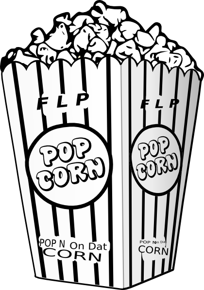 420x598 Popcorn Clip Art Clipart