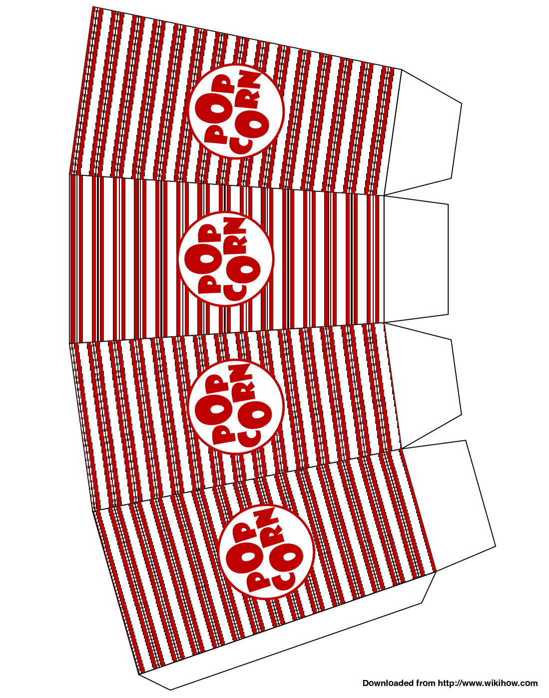 1099x1397 Popcorn Boxes Clip Art
