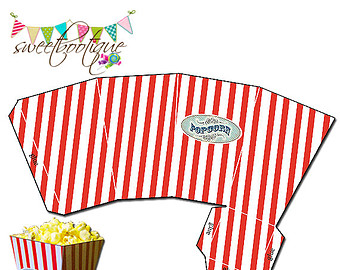 Popcorn Template | Free download on ClipArtMag