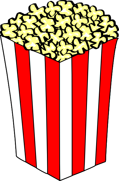 390x592 Circus Clipart Popcorn