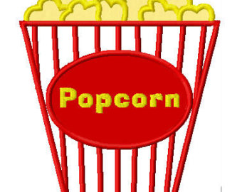 340x270 Popcorn Container Clipart