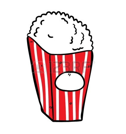 424x450 Popcorn Design Royalty Free Cliparts, Vectors, And Stock