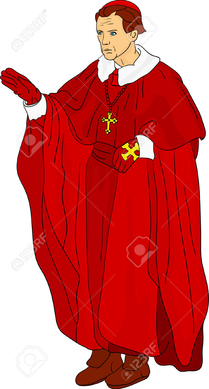 700x1300 Cardinal Clipart Church