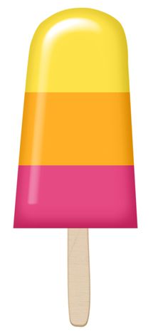 236x465 Yellow Clipart Popsicle