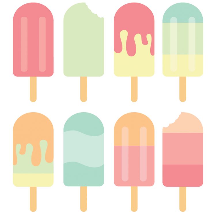 750x750 Popsicle Clipart Banner