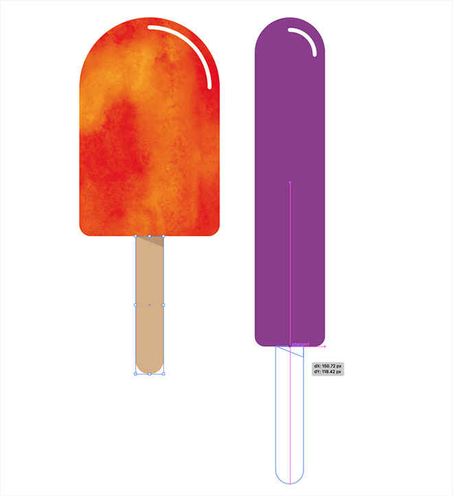 660x722 How To Create A Vector Popsicle In Adobe Illustrator