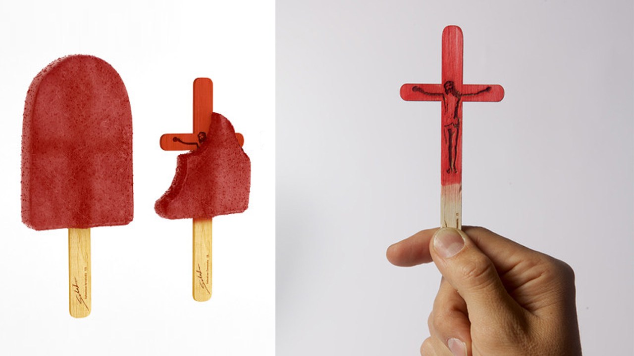 1280x720 Jesus Blood Popsicles On Crucifix Sticks