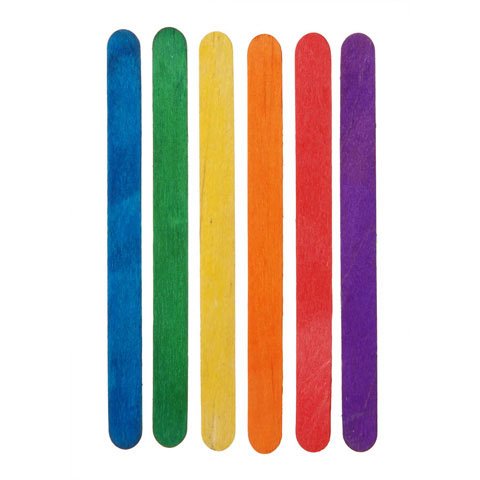 480x480 Pacon Jumbo Natural Craft Sticks,100 Pieces Per Pack